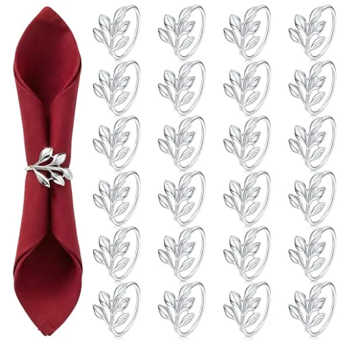 Leaf Napkin Rings
