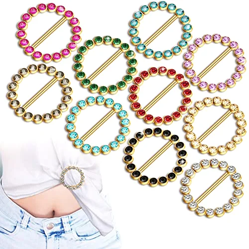 Scarf Ring Clips T Shirt Ties Clips
