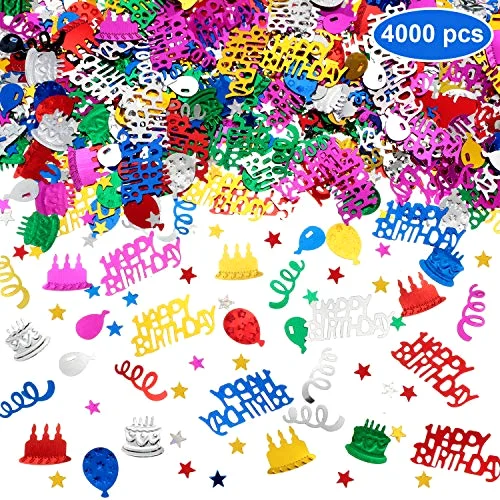 Happy Birthday Confetti Birthday Party Cake Confetti