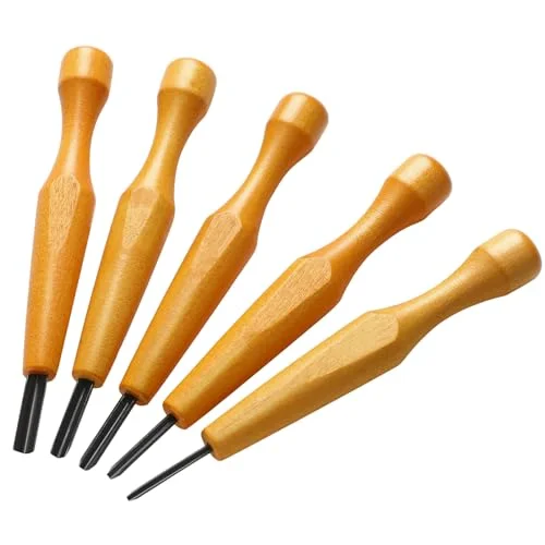 Linoleum Carving Tool Set Wood Handle Linocut